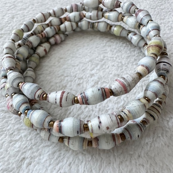 Handmade Wrap Bracelet from Rwanda - Picture 3 of 7